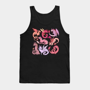 Cute pink dragons Tank Top